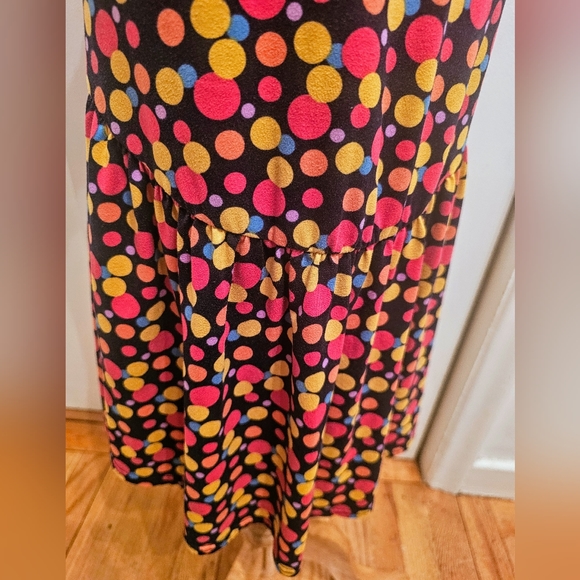 EUC | Dot Dot Smile | Colorful Dress | Twirl bottom attached skirt | Size: 7 - Picture 3 of 10